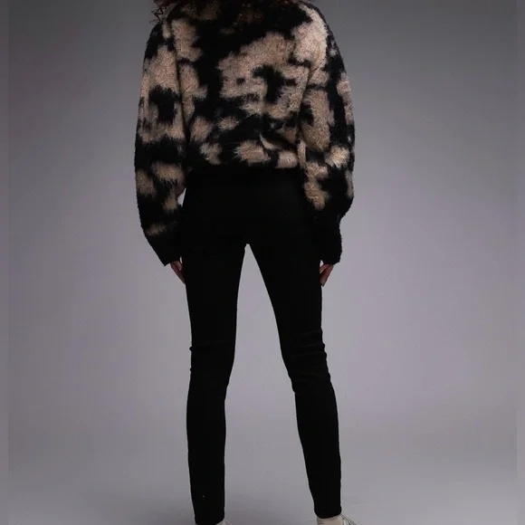 Topshop Jaime Skinny Jeans Raw Hem - Picture 2 of 7